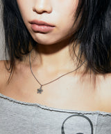 CROSS STAR NECKLACE_SILVER