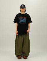 MO コットン ヴァレー オーバーフィット1/2 T