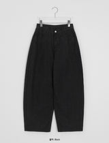 ベポス リベット コットン バルーン ワイド パンツ