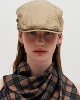 Embroidered Hunting Cap _ BEIGE