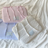 Bedding Notebook Pouch_jacquard white