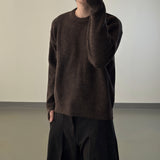 Early Handwarmer Crop Hacci Knit