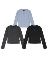 Odd-Signature-Cut-Off-Slim-Long-Sleeve - 3COLOR