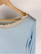 LAYERED TENCEL LONG SLEEVE