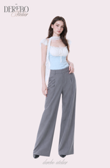Charles chiffon scarf chiffon blouse