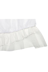 PURITY DRESS white