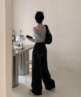 セイムデイシッピング [New Spring Product 10%] [BELLIDE MADE] オーシャンワイドデニムパンツ