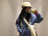 ウィンターボアファークロスボディバッグ (3 Colors)