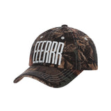 EEERRR Real tree camo pattern ball cap (Brown)