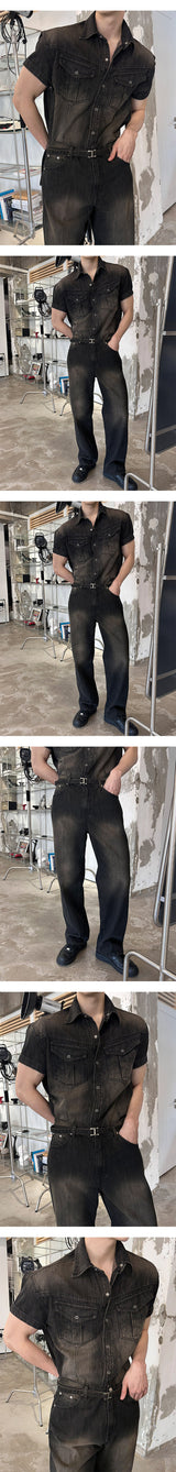 [SET UP 가능] Cool ever belt straight pants(3color)