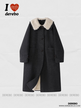 Urban Cara Milead Wool Toggle Long Coat