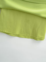 Kira Satin Mini Skirt