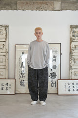 ヴィンテージ P. ダイイングカットアウトボックスTシャツ (Gray)