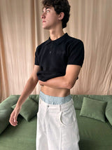 RIPOFFF Signature Logo Knit Polo
