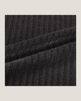 (M's) Velour Henley Neck Long Sleeve
