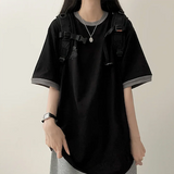 セリーヌカラーボクシーフィット半袖Tシャツ
