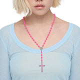 クロス & ビーズネックレス