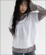 ビゴードットオフショルダーTシャツ