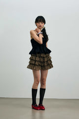 GENIE SLEEVELESS TOP / BLACK
