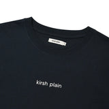 KIRSH PLAIN WORDING POINT T-SHIRT - DARK NAVY   
