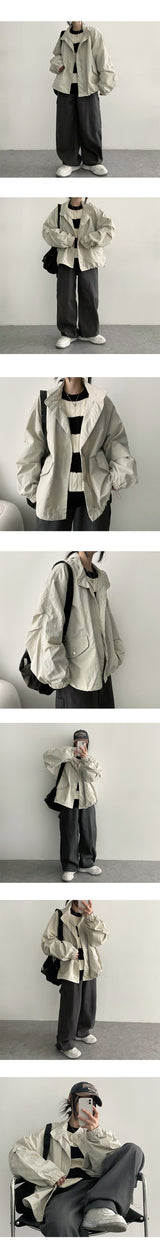 Chien Carpenter Cotton Wide Pants