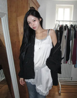 Bund Washed Field Long Field Jacket