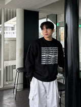 Snap cargo wide sweatpants
