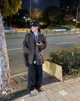 No.0995 チェック OVER ブレザー JK