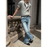 [Unisex] All brush flare denim pants