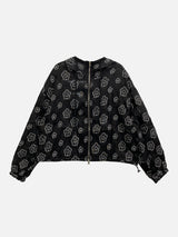 Airy Bloom Flower Zip-Up (3c)