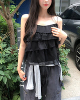 Eed Chiffon Tiered Blouse