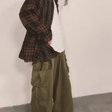 double check deconstructed shirt_brown