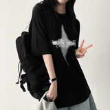 Tain DIA Boxy フィット半袖Tシャツ