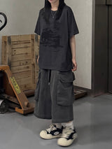 オーシャンムード プリンティング Tシャツ