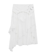 ey mesh skirt (white)