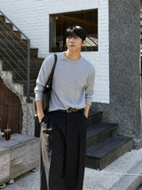 Dart pin stripe slacks