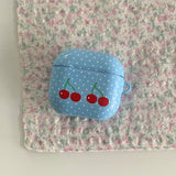 DOT CHERRY AIRPODS CASE 