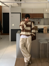 A-ekid Knock Dangara Overfit Knit