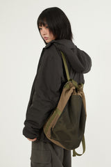 Our draw string net backpack