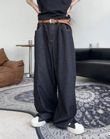 Ropel Summer Non-Faded Raw Denim Pants