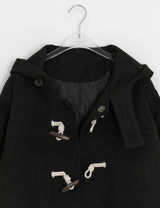 Kithe Quilted Hood Duffel Long Coat
