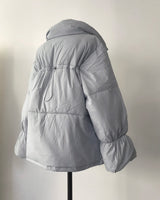 photo high-neck toggle padding JP