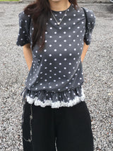 Plain Dot Pigment Short Sleeve (3c)