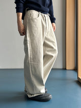 Unit Carpenter Cotton Wide Pants 4C