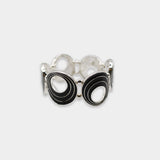 Enamel Layer Oval Bracelet