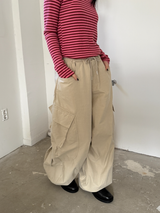 バルーンカーゴバンディングパンツ