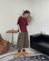 Kenny Drawing Embroidered Short Sleeve T-shirt