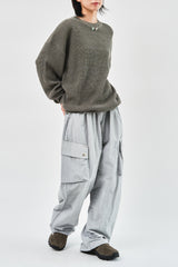 Cracker Dyeing Cargo Pants (2color)