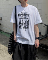 Weaver Printing Oversized Half Sleeve Tee