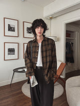 Elubin Over Check Shirt